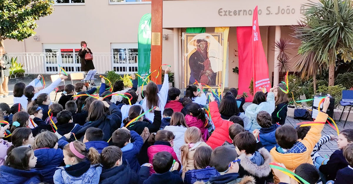 FMA de Viana do Castelo receberam símbolos da JMJ WYD DON BOSCO 23